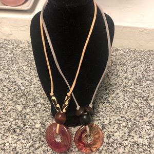 Southwest Cowgirls Circle Necklaces